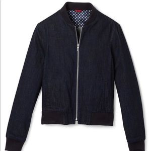 WOMEN’s DENIM BOMBER JACKET!!!